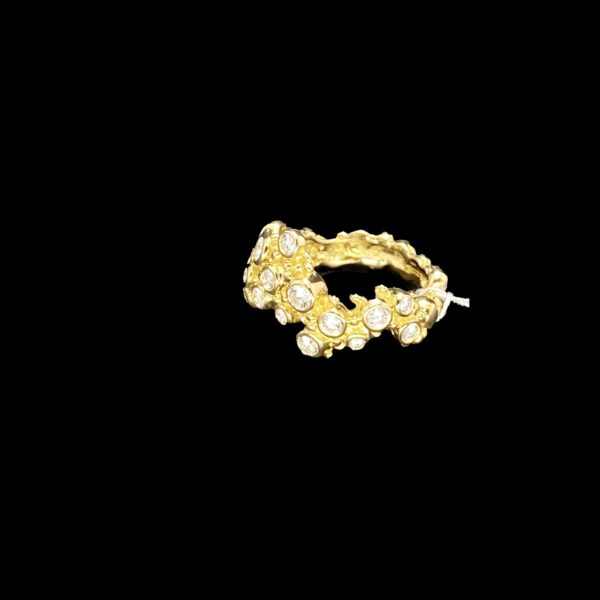 PARURE GILBERT ALBERT COLLECTION CHAMPAGNE OR JAUNE 18K ET DIAMANTS – Image 7