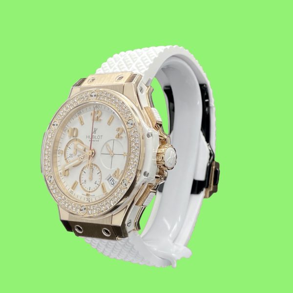 HUBLOT BIG BANG GOLD WHITE DIAMONDS 41MM Réf. 341.PE.230.RW.114 – Image 4