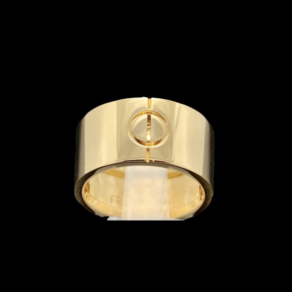 BAGUE CARTIER LOVE OR JAUNE 18K TAILLE 52