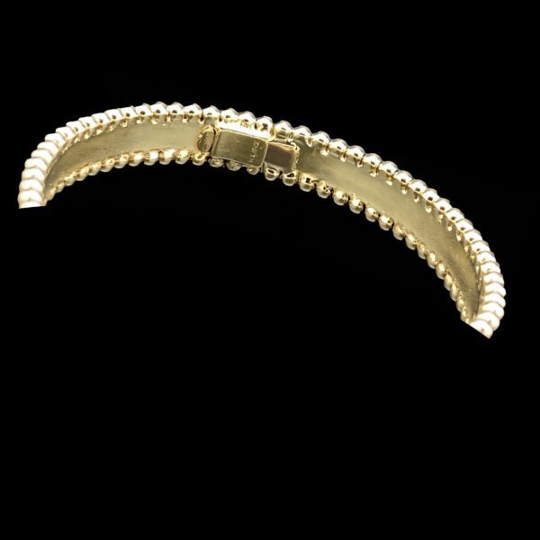 BRACELETS KUNZ COLLECTION BOULES EN OR JAUNE 18K TAILLE 16CM – Image 4