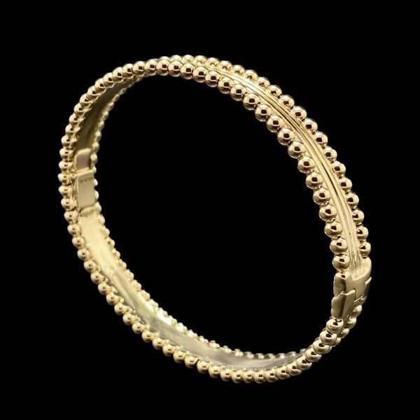 BRACELETS KUNZ COLLECTION BOULES EN OR JAUNE 18K TAILLE 16CM – Image 2