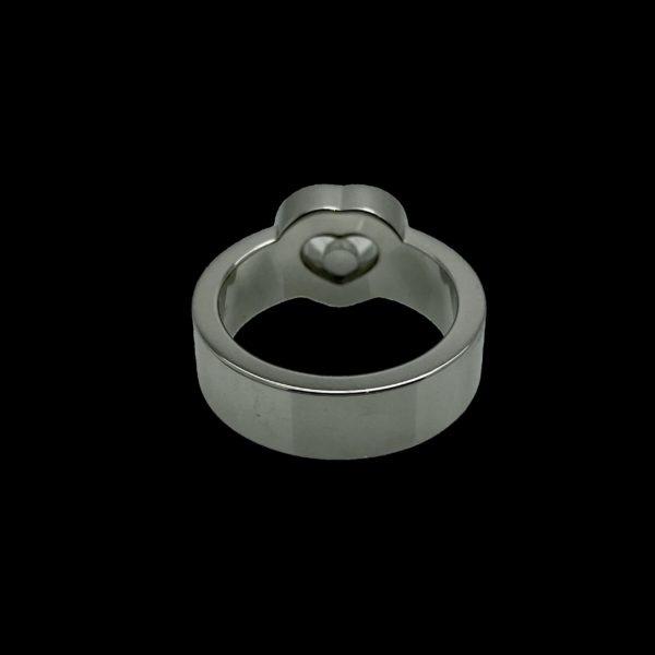 BAGUE CHOPARD  HAPPY DIAMONDS ICONS OR GRIS 18K TAILLE 52 – Image 4