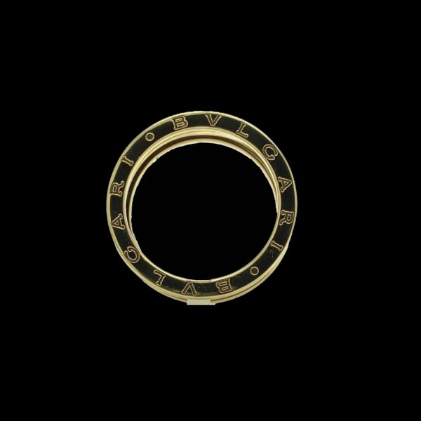 BAGUE BVLGARI B-Zéro 1 OR JAUNE 18K TAILLE 59-3 RANGS – Image 2