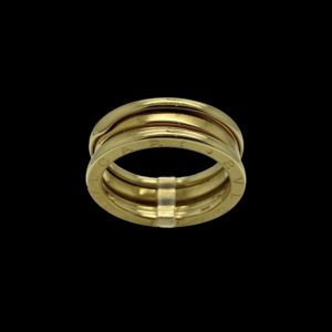 BAGUE BVLGARI B-Zéro 1 OR JAUNE 18K TAILLE 59-3 RANGS