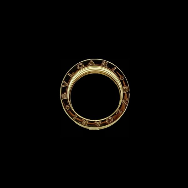 BAGUE BVLGARI B-Zéro 1 OR JAUNE 18K TAILLE 51-5 RANGS – Image 2