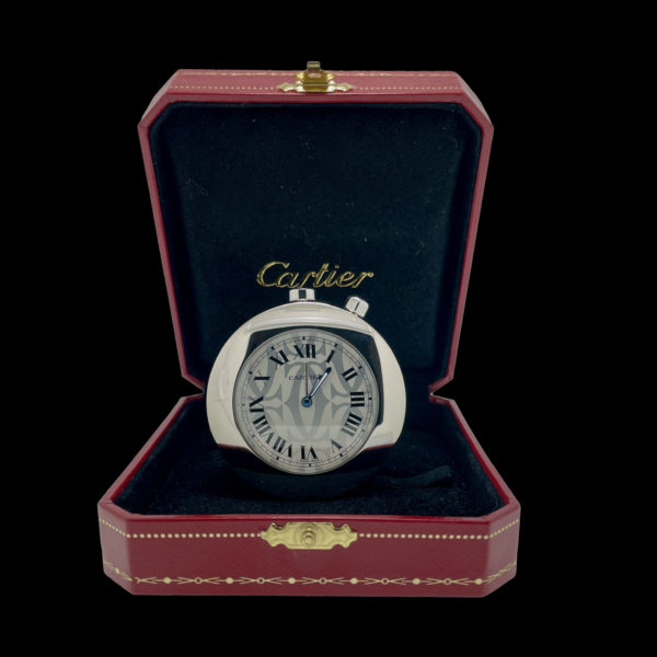 CARTIER PENDULETTE REVEIL DE VOYAGE "C" DE CARTIER – Image 5