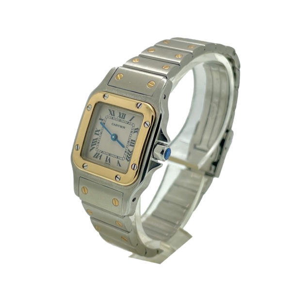 Cartier Santos Galbée Or-Acier 24x35MM REF.1567 – Image 2