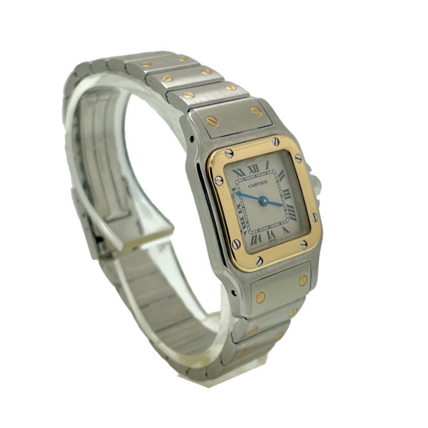 Cartier Santos Galbée Or-Acier 24x35MM REF.1567 – Image 3