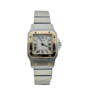 Cartier Santos Galbée Or-Acier 24x35MM REF.1567