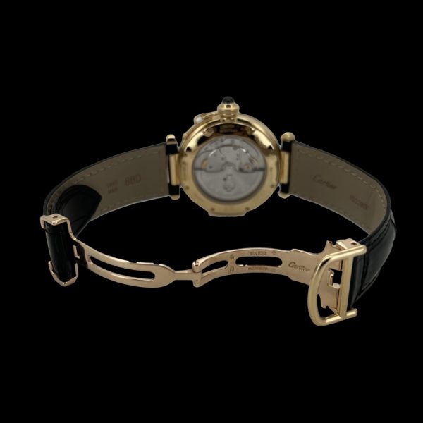 Cartier Pasha Dual Time Reserve de Marche OR Jaune 750 Ref: 2395 – Image 6