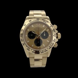 ROLEX DAYTONA COSMOGRAF CADRAN PAUL NEWMAN EN OR JAUNE 750 Réf. 116508