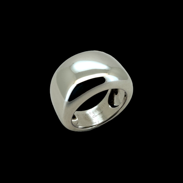 BAGUE CARTIER NOUVELLE VAGUE 1997 OR GRIS 750 – Image 2