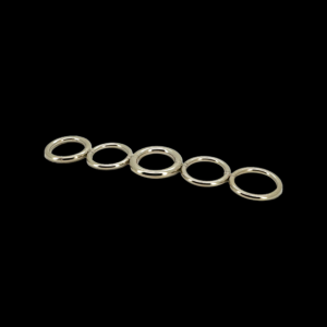 BAGUE POMELLATO "GIOCO" 5 ANNEAUX EN OR GRIS 750           