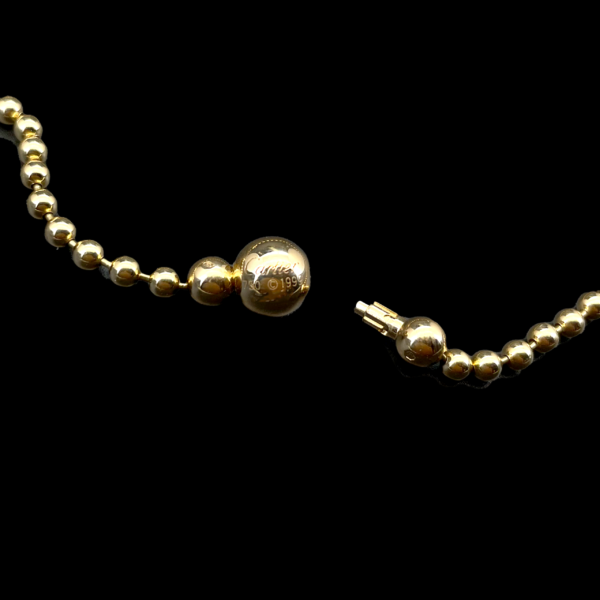COLLIER-PENDENTIF CARTIER "PERLES DE DIAMANTS" OU "PLUIE DE DIAMANTS" OR JAUNE 750 – Image 2