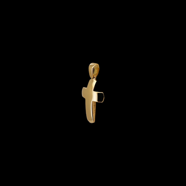 COLLIER-PENDENTIF CARL BUCHERER CROIX OR JAUNE 750 – Image 3