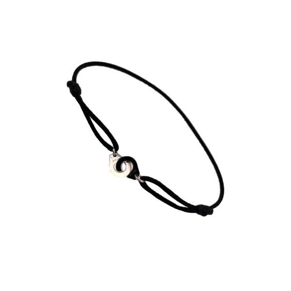 BRACELET DINH VAN MENOTTE R8 OR GRIS 750 – Image 4