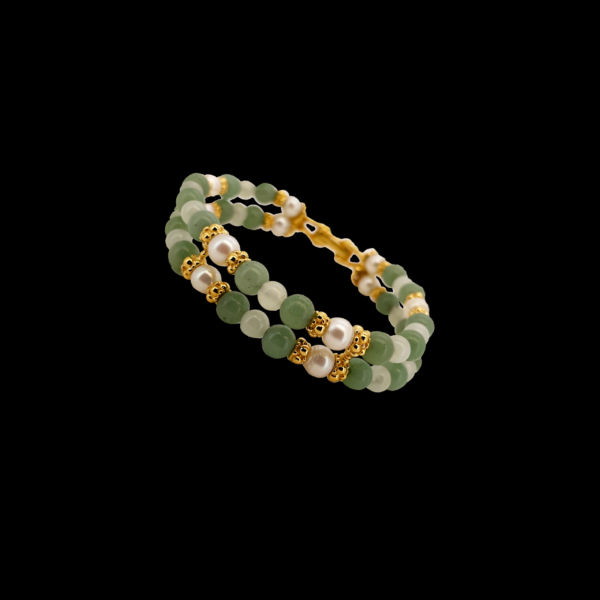 BRACELET GILBERT ALBERT EN ARGENT 925 PLAQUÉ OR – Image 3