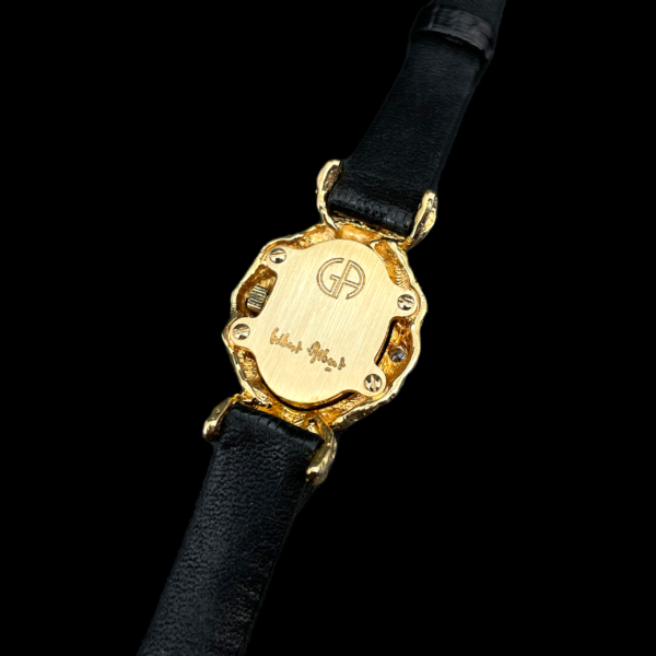 GILBERT ALBERT OVALE OR 18 CARATS ET DIAMANTS – Image 3
