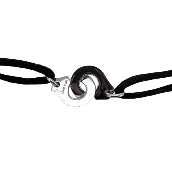BRACELET DINH VAN MENOTTE R8 OR GRIS 750 – Image 5