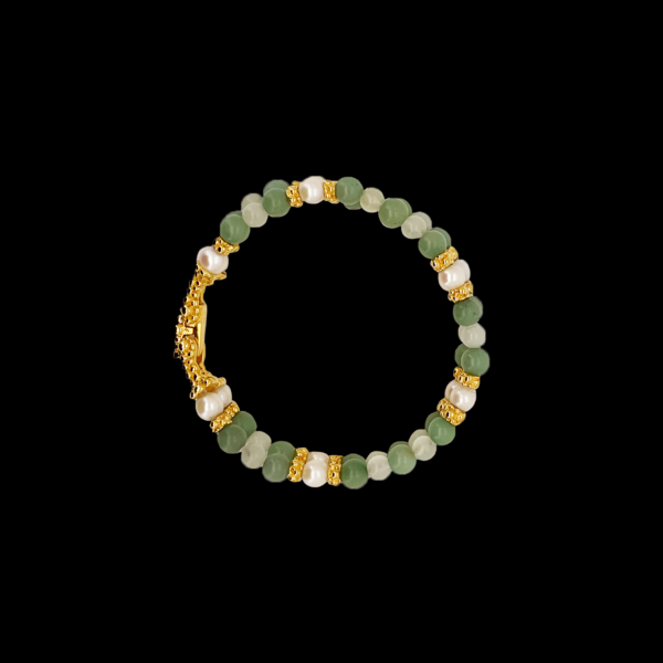 BRACELET GILBERT ALBERT EN ARGENT 925 PLAQUÉ OR – Image 2