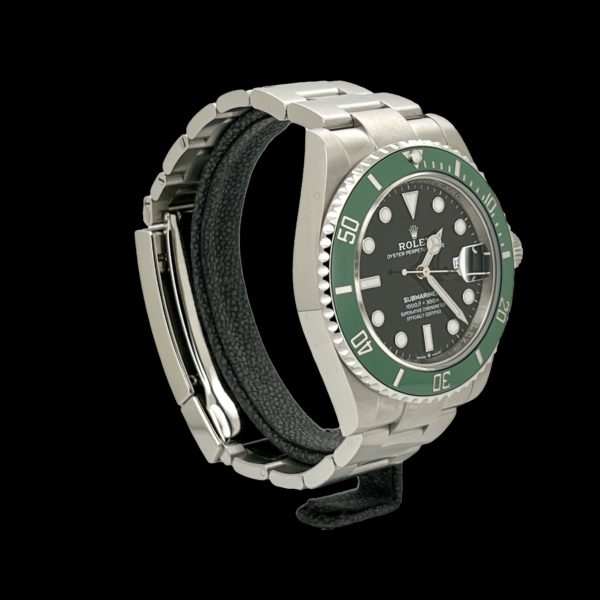 ROLEX SUBMARINER DATE CERAMIQUE STARBUCKS / KERMIT Acier & Céramique Vert Full Set Ref.126610LV PARTLY STICKERS ! NEUVE ! – Image 3