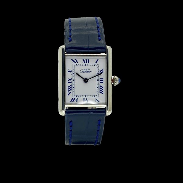 CARTIER TANK ARGENT 925 QUARTZ 24X30 MM