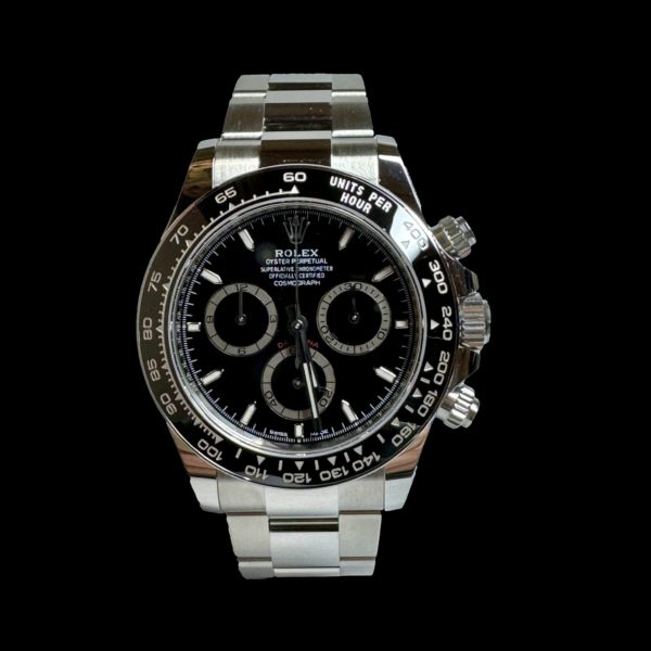 Rolex Cosmograph Daytona NEW MODEL ! PARTLY STICKERS ! Acier & Céramique Full Set Ref.126500LN NEUVE !
