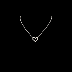 COLLIER-PENDENTIF TIFFANY & CO. HEARTS OR GRIS 750 DIAMANTS