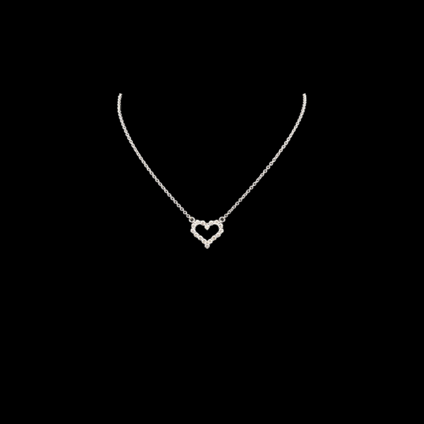 COLLIER-PENDENTIF TIFFANY & CO. HEARTS OR GRIS 750 DIAMANTS