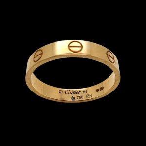 BAGUE CARTIER LOVE OR ROSE 750