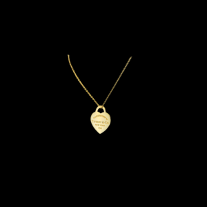 COLLIER-PENDENTIF TIFFANY & CO "RETURN" OR JAUNE 750