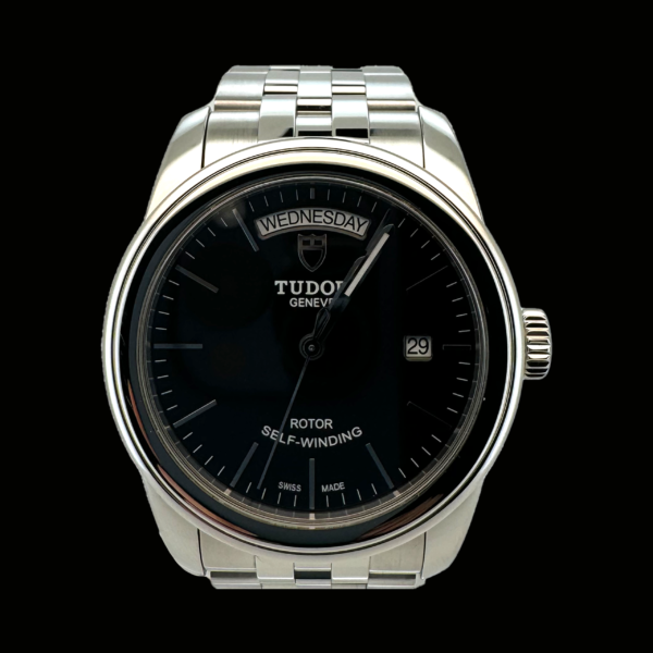 TUDOR GLAMOUR DATE-DAY ACIER