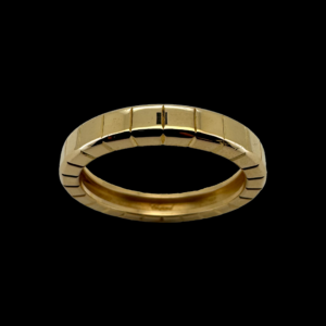 BAGUE CHOPARD ICE CUBE OR JAUNE 750