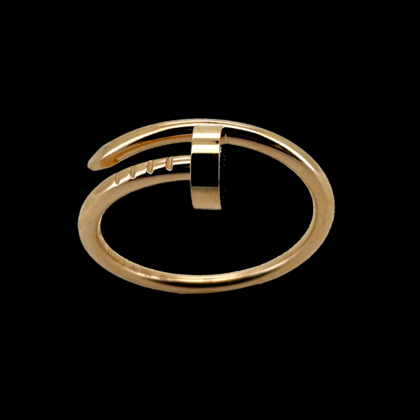 BAGUE CARTIER JUSTE UN CLOU OR ROSE 750