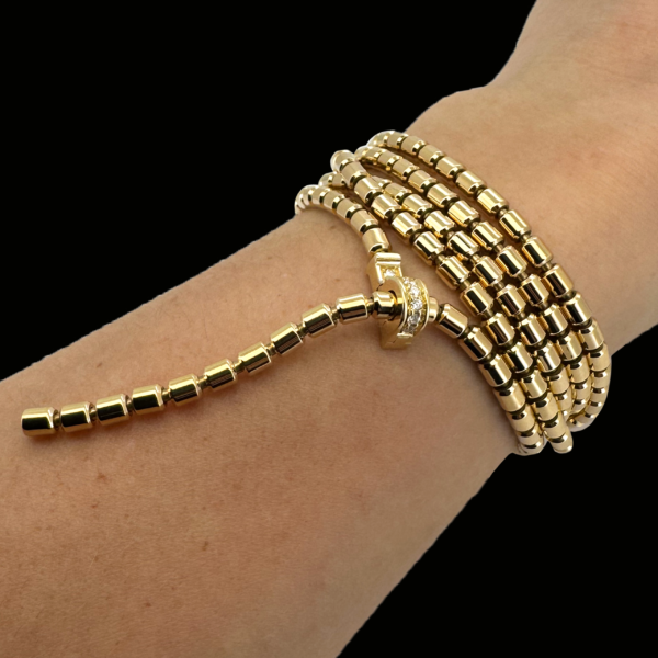 COLLIER PIAGET POSSESSION OR JAUNE 750 ET DIAMANTS – Image 3