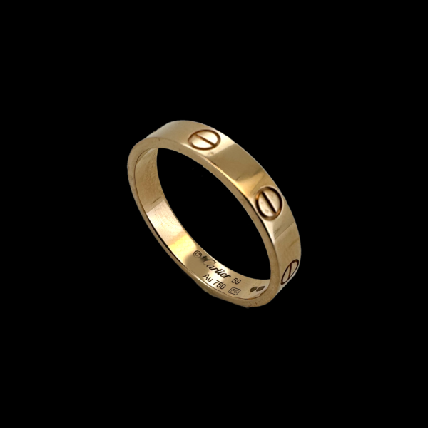 BAGUE CARTIER LOVE OR ROSE 750 – Image 2