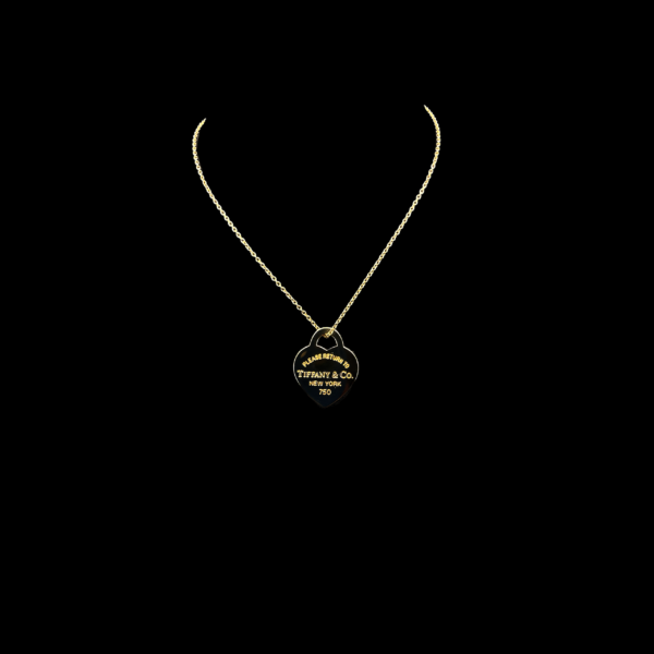 COLLIER-PENDENTIF TIFFANY & CO "RETURN" OR JAUNE 750 – Image 2