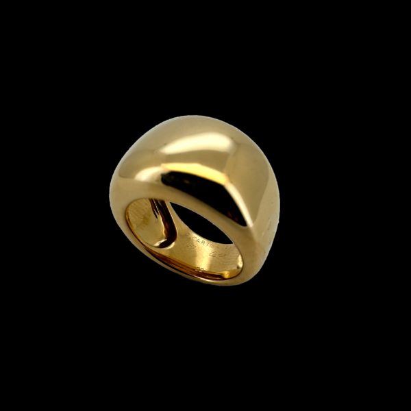 BAGUE CARTIER NOUVELLE VAGUE OR JAUNE 750  DE 1997 – Image 2