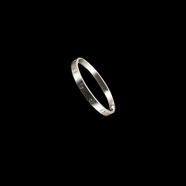 BRACELET CARTIER LOVE EN OR GRIS 750/1000 TAILLE 17 – Image 2