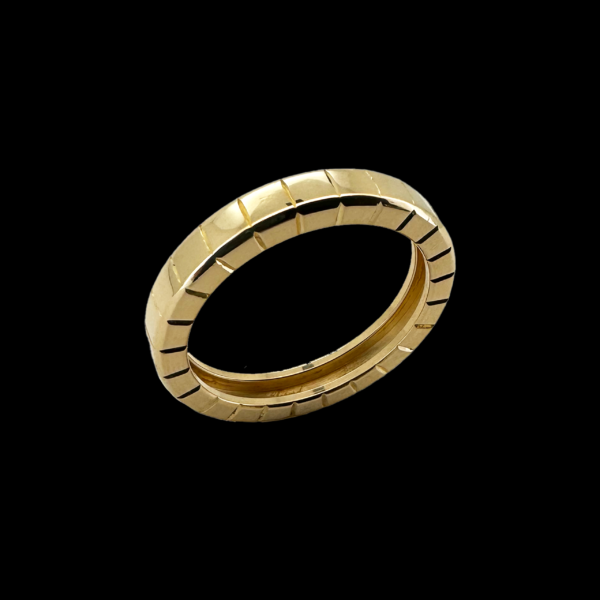 BAGUE CHOPARD ICE CUBE OR JAUNE 750 – Image 2