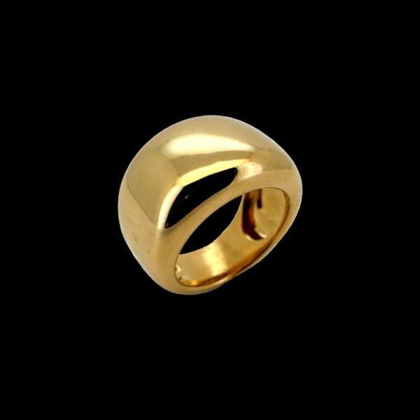 BAGUE CARTIER NOUVELLE VAGUE OR JAUNE 750  DE 1997 – Image 3