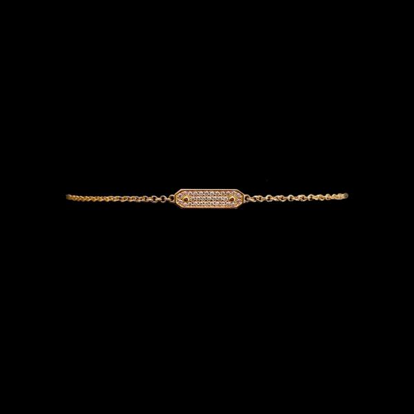 BRACELET TIFFANY & CO. EN OR JAUNE 750 ET DIAMANTS – Image 2
