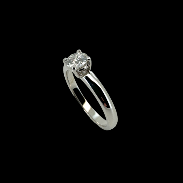 BAGUE SOLITAIRE CARL BUCHERER SOLITAIRE OR GRIS 750 – Image 3