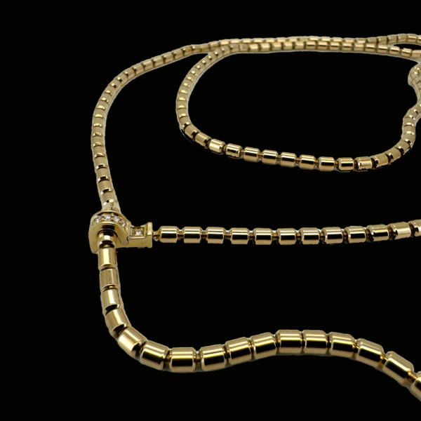 COLLIER PIAGET POSSESSION OR JAUNE 750 ET DIAMANTS – Image 4