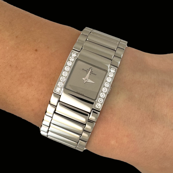 BAUME & MERCIER CATWALK LADY STEEL & DIAMONDS – Image 4