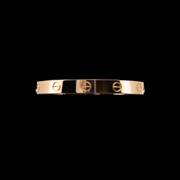 BRACELET CARTIER LOVE EN OR ROSE 18 CARATS TAILLE 16 – Image 2