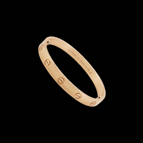 BRACELET CARTIER LOVE EN OR ROSE 18 CARATS TAILLE 16 – Image 3