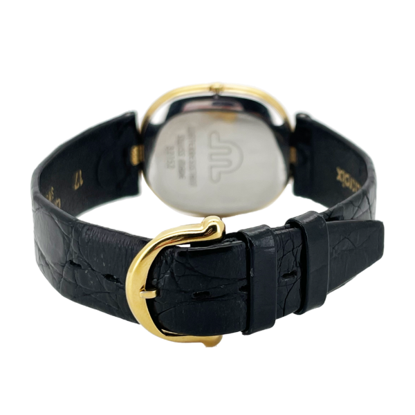 MAURICE LACROIX ELLE & LUI VINTAGE EN ACIER PLAQUE OR JAUNE. – Image 3