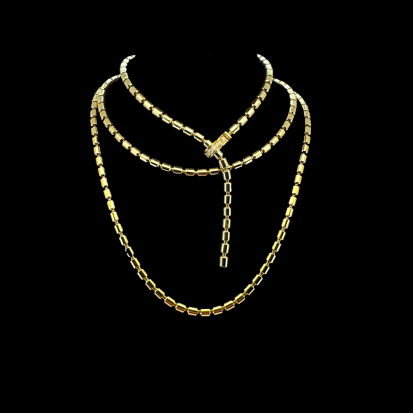 COLLIER PIAGET POSSESSION OR JAUNE 750 ET DIAMANTS – Image 6