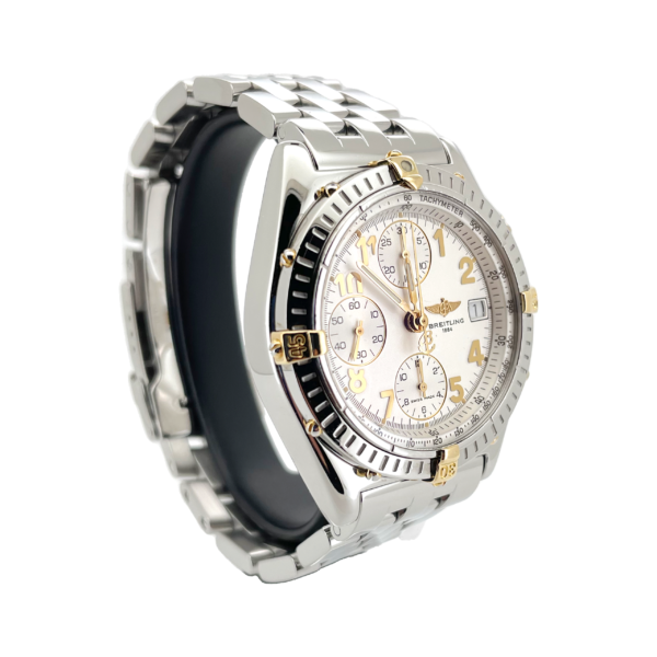 BREITLING CHRONOGRAPHE OR ET ACIER  – Image 2